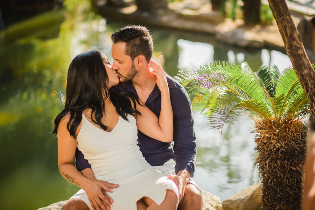 foto de casal no Jardim Japones, Meireles, Fortaleza - CE