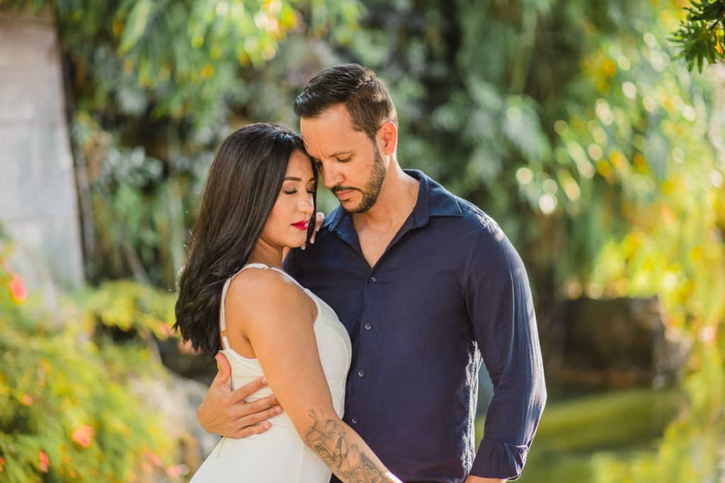 foto de casal no Jardim Japones, Meireles, Fortaleza - CE