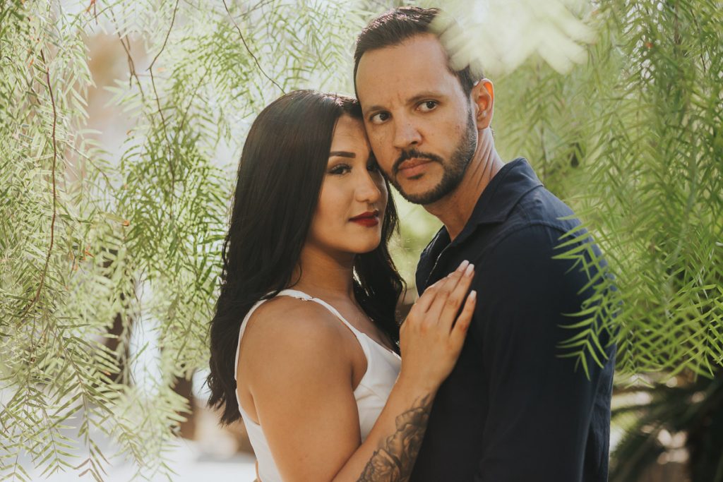 foto de casal no Jardim Japones, Meireles, Fortaleza - CE