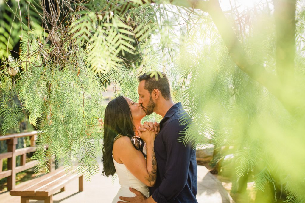 foto de casal no Jardim Japones, Meireles, Fortaleza - CE